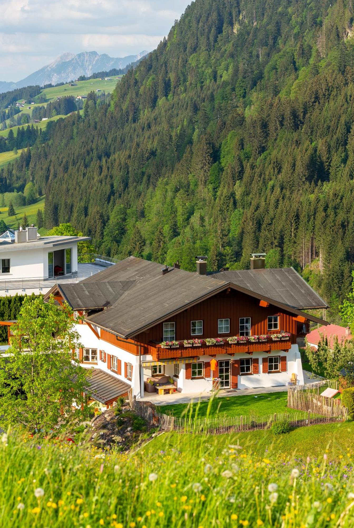 Haus Berg & Tal Apartment Hirschegg  Exterior photo